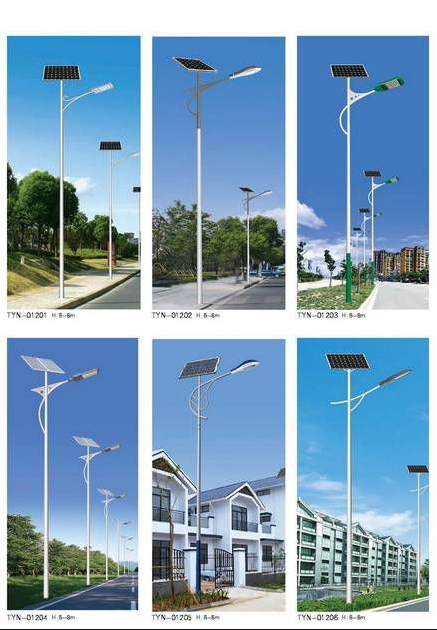 市政道路亮化工程项目太阳能路灯节约市电好维护