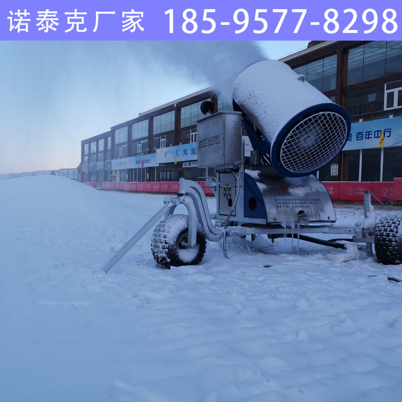 造雪设备制雪后要压实 吕梁造雪机造雪越厚越不易化