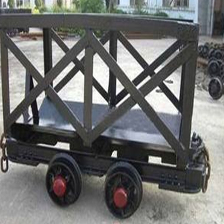 多种煤矿用运输车 花架材料车 平板式矿车翻斗式物料车