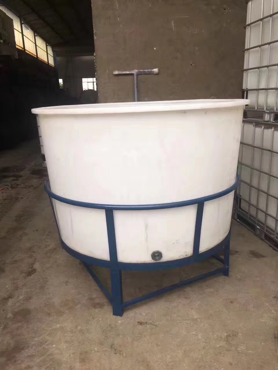 牛津桶敞口发酵桶M1500L圆形大白桶滚塑一次桶