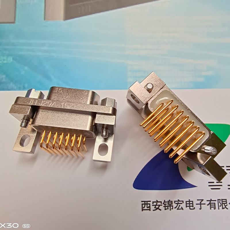 PCB器件J29A-15TJN-A矩形连接器供应