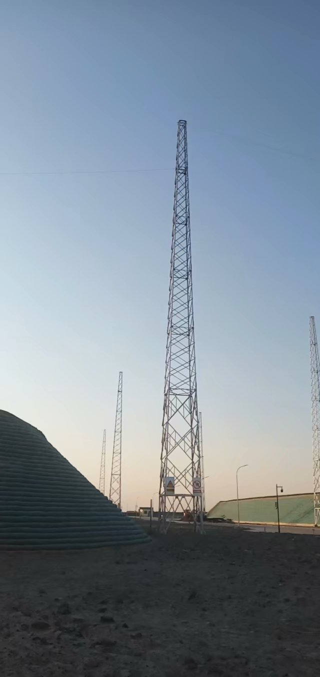 19米高杆独立避雷针塔 避雷针塔独立杆 GH环形独立针塔-扬博不锈钢
