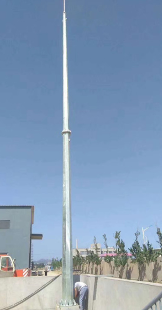 30米工艺装饰塔 GH系列避雷塔 环形避雷塔厂家安装-YB