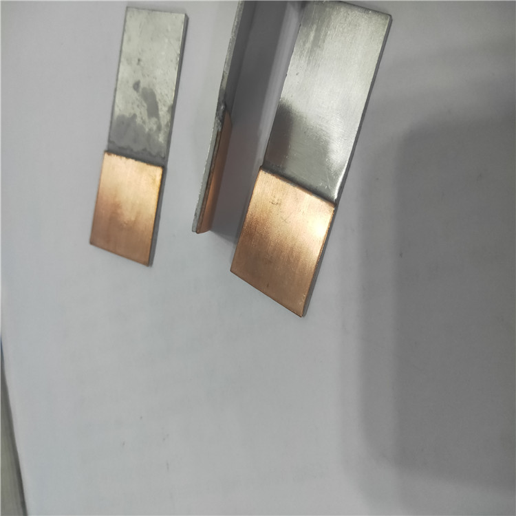 铜铝复合垫片 铜铝过渡连接片 铜铝熔压焊接加工