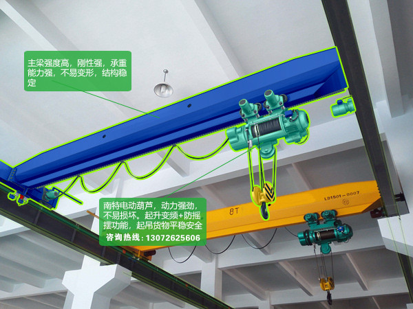 桥式行车5T销售 浙江台州桥式行车价格