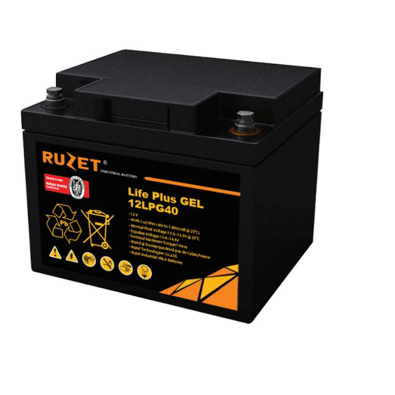 RUZET蓄电池12LPA75F狭长式工业电源