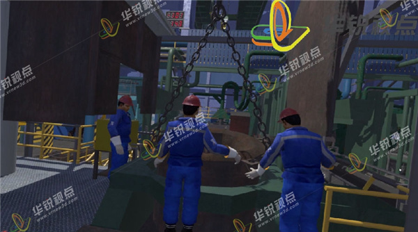 钢铁vr职业培训软件，工业仿真公司，广州华锐互动