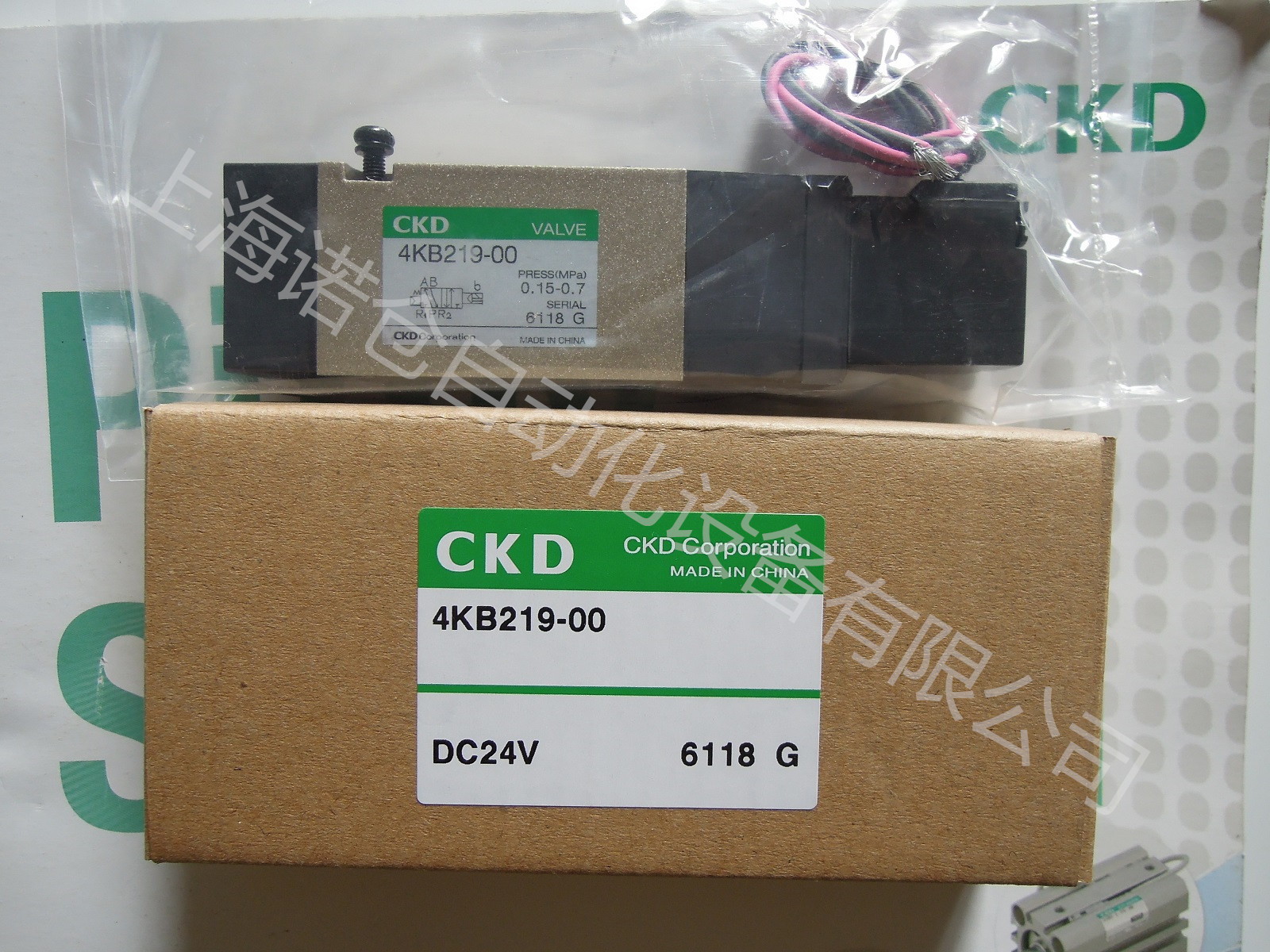 4KB310-08-DC24V  CKD电磁阀