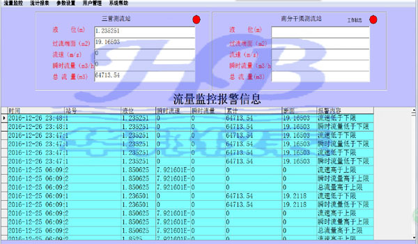 明渠电磁流量测量系统