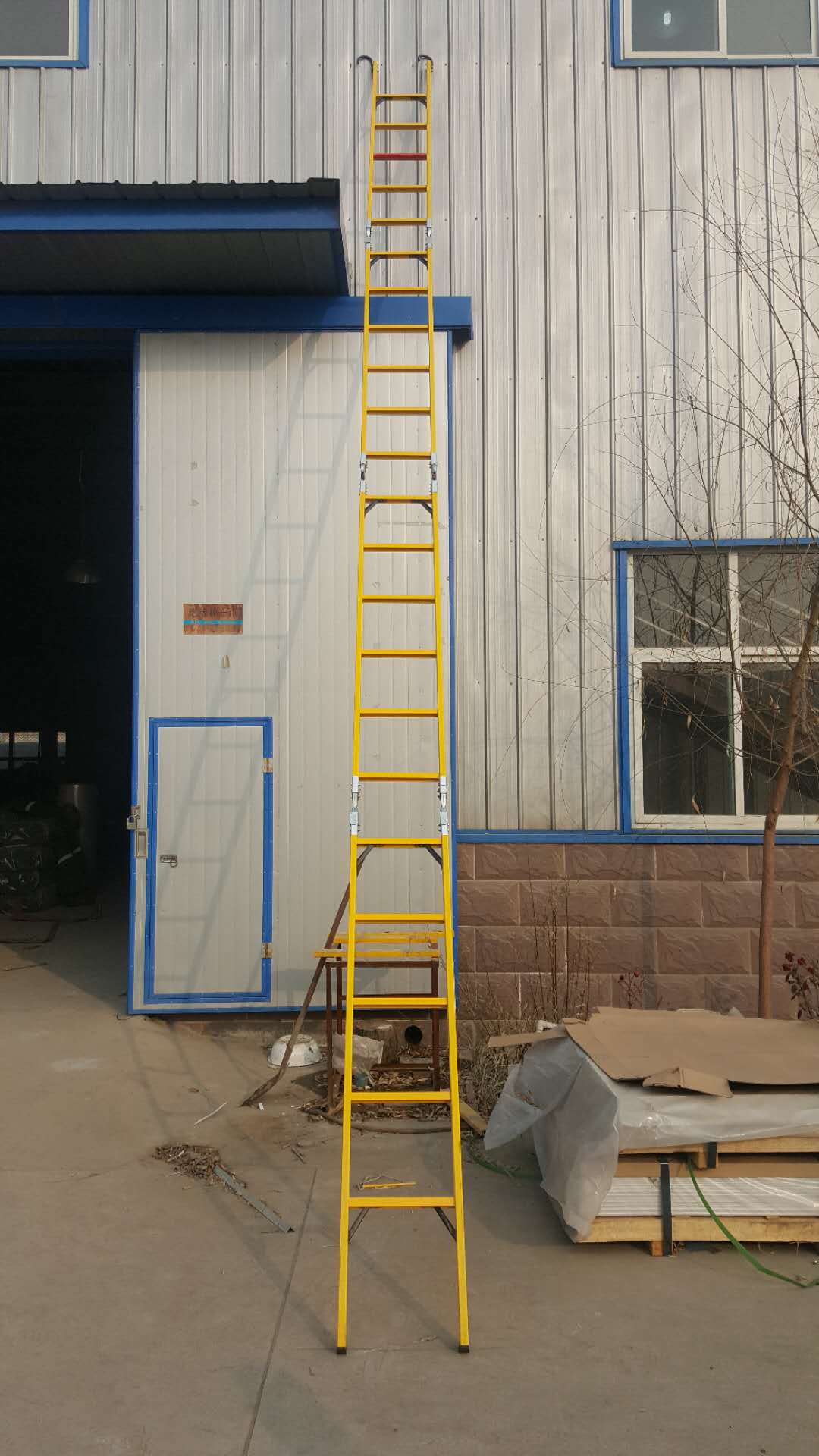绝缘梯电工玻璃钢人字梯家用工程单直梯关节梯合梯伸缩梯