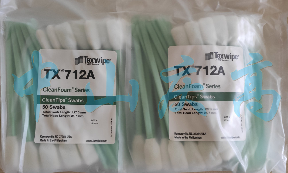 TEXWIPE海绵头棉签TX712A喷绘头清洁专用棉棒