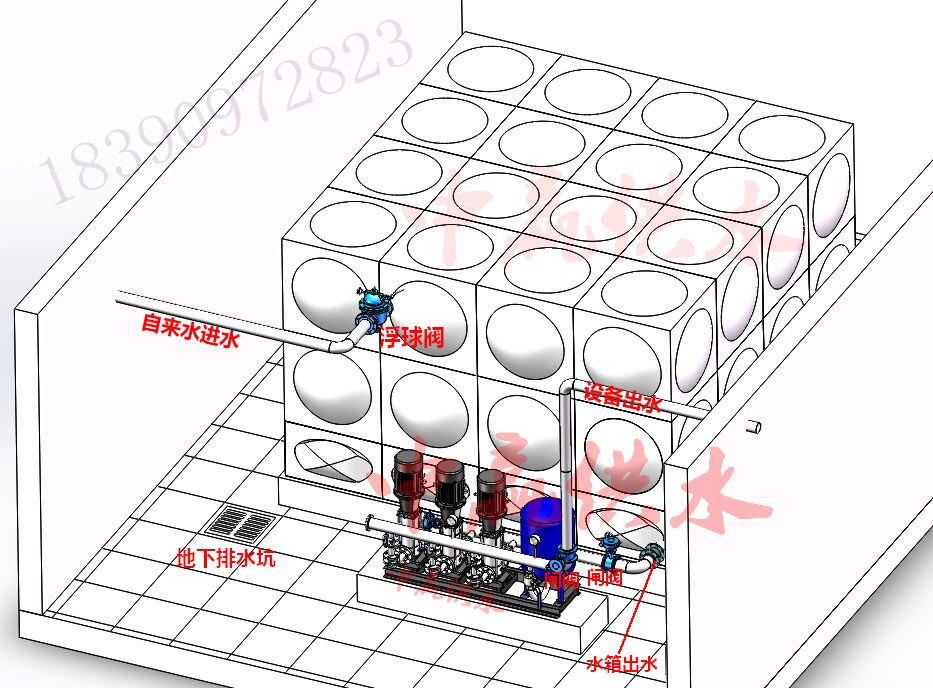 湖南永州ZWL型无负压供水设备