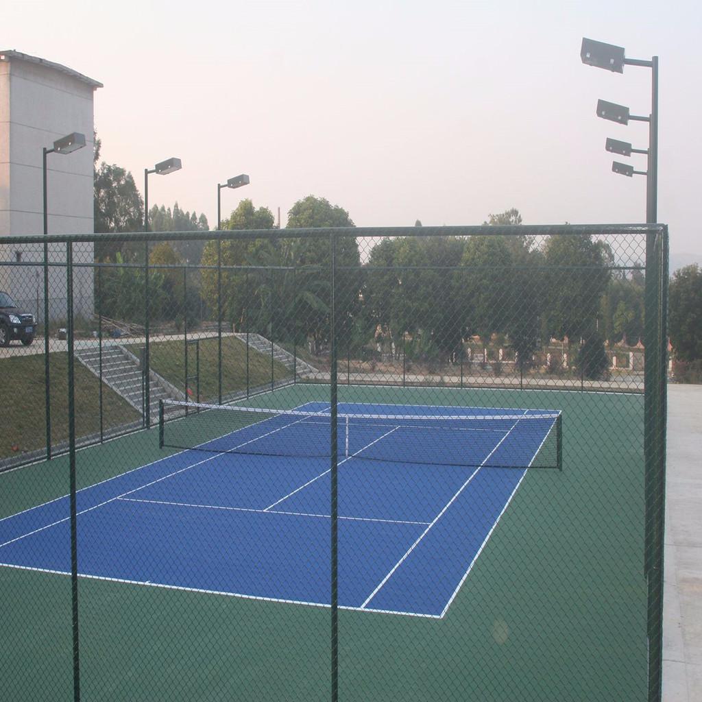 篮球场围网框架型 绿色体育场场围 护栏网生产销售