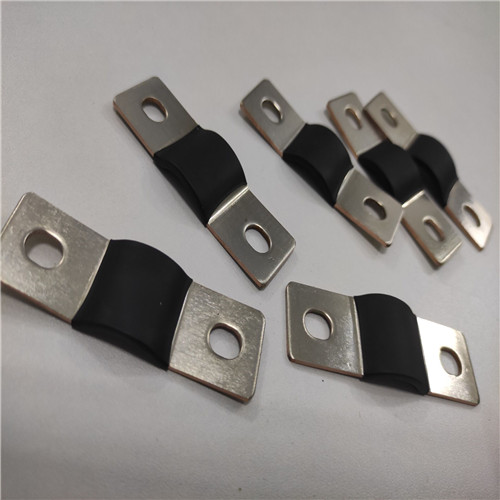 铜箔焊接加工 锂电池电极导电软铜排 电力设备导电柔性连接
