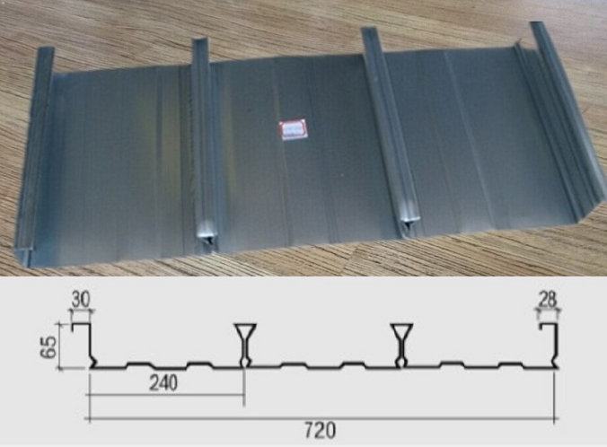 闭口式楼承板65-240-720型