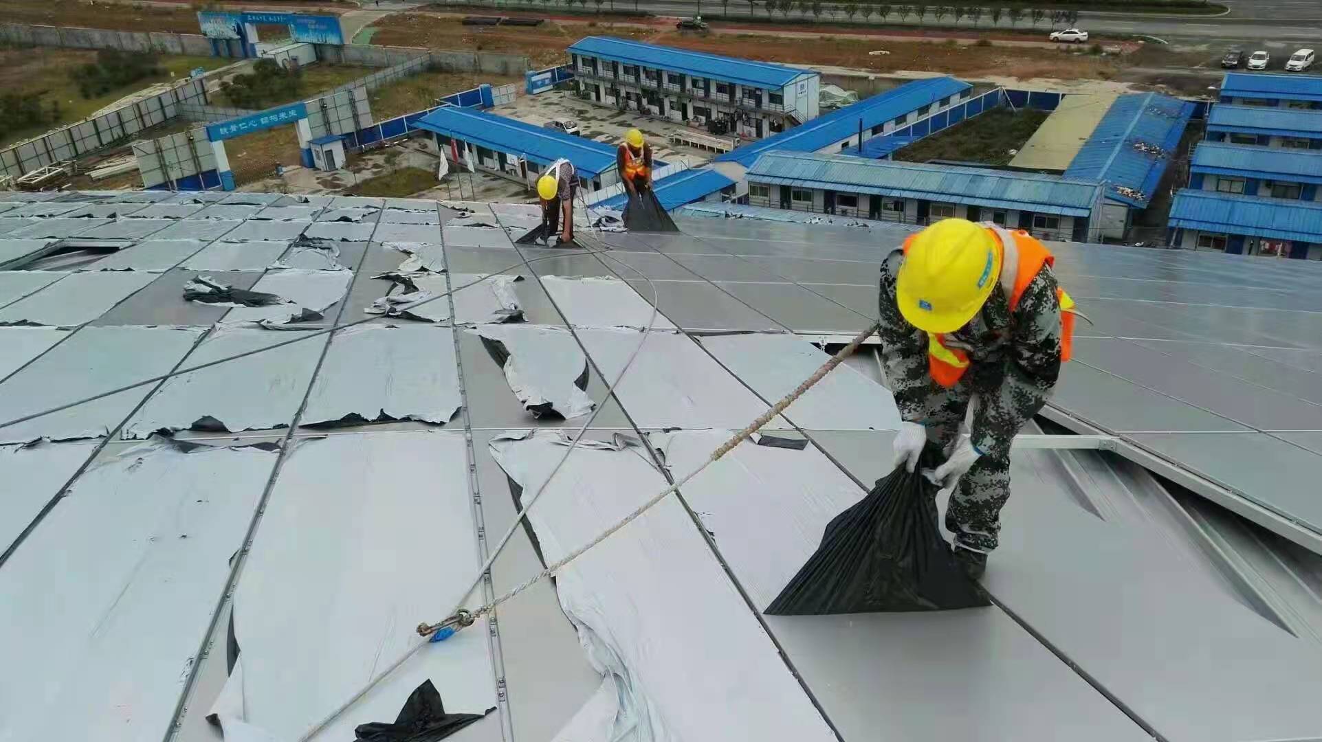武汉铝镁锰板金属屋面设计施工安装团队，兴源森为您服务