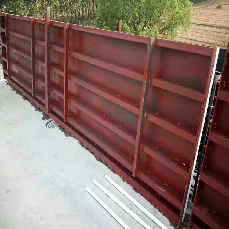 预制栏杆遮板模具 现浇防撞墙模具