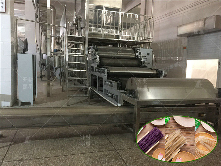 丽星支持定制不同产量的水晶粉丝设备、大型粉条加工机器