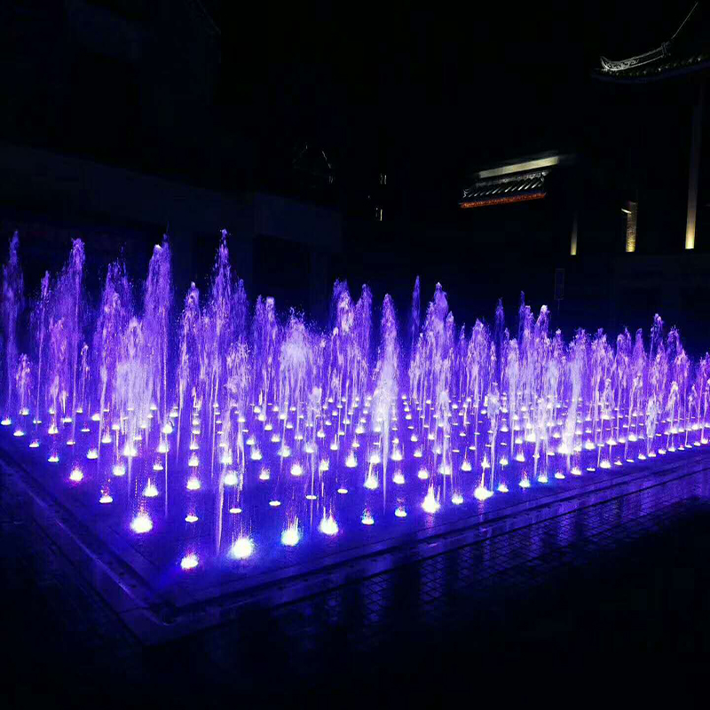 北京市广场矩阵喷泉设计施工