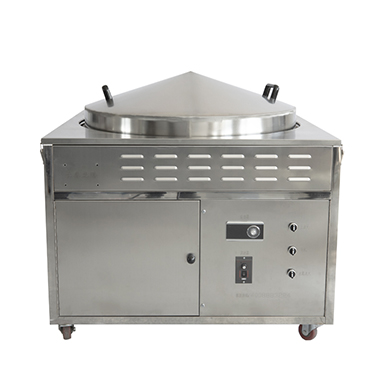 龙腾商用锅贴馒头 厨房设备饼锅 燃气烤馍机 自动恒温烤饼机