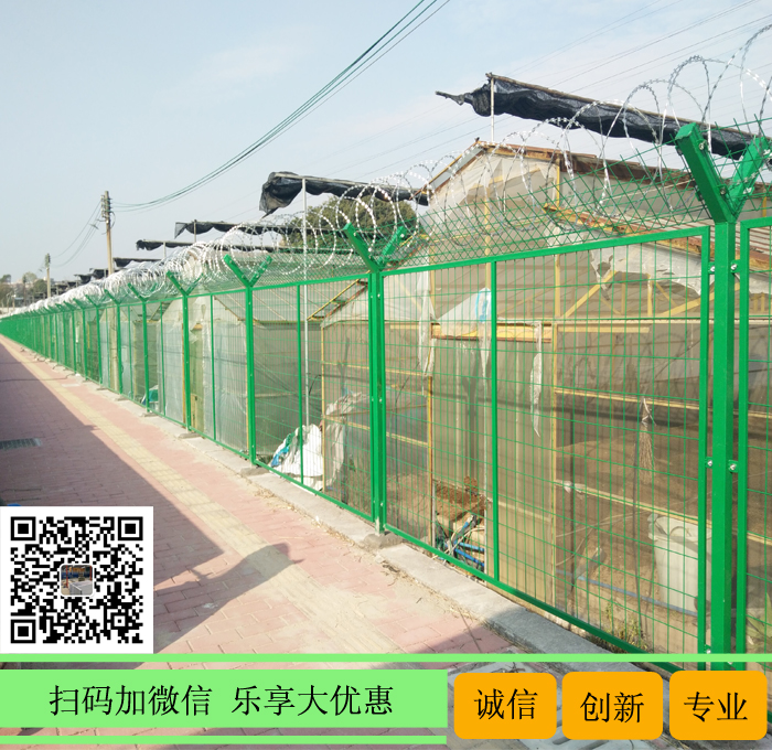 珠海车行道边框护栏网 绿化带中间隔离网 佛山浸塑护栏网厂家