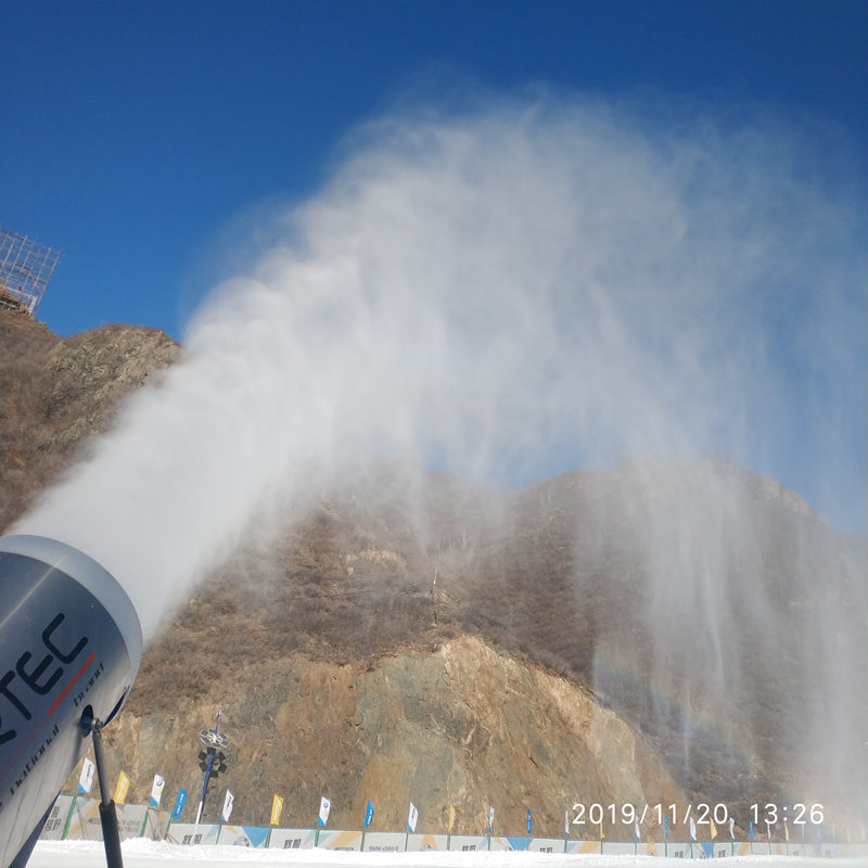 咸阳市造雪机设备耐温好 渭城滑雪场造雪机规格特点