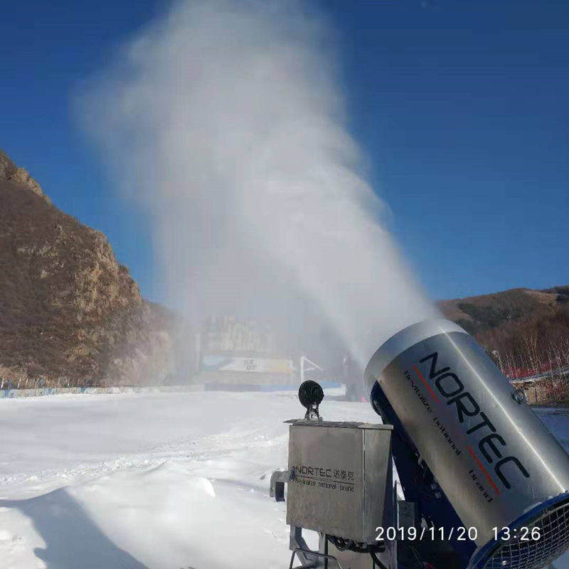 延安新区guo际滑雪场 造雪机文本显示参数