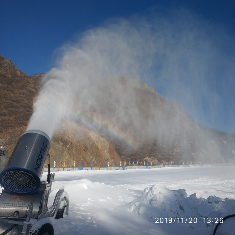 朔州右玉南山滑雪场 n-07造雪机可自动化控制