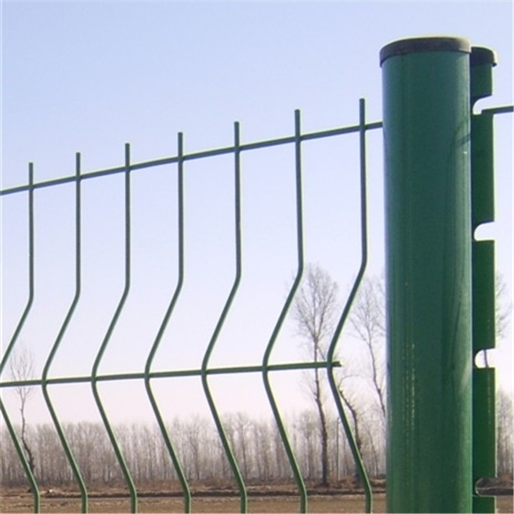 艾瑞桃形柱护栏网,桃形柱隔离网
