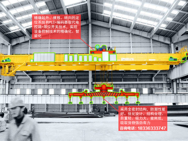 四川成都双梁桥式起重机厂家32t双梁行车已发货