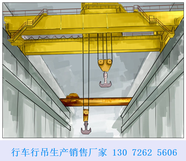 山西临汾双梁桥式起重机厂家2台25吨行车售价