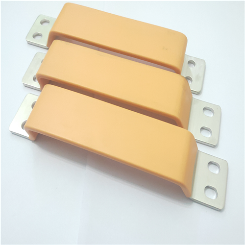 非标定制大电流导电铜排 PVC绝缘套管电柜异形铜排