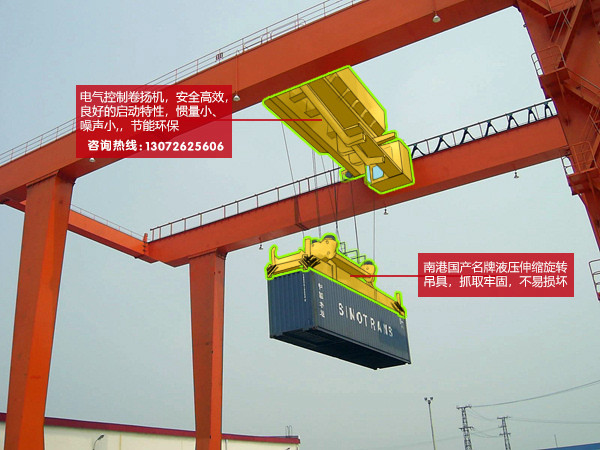 广东梅州集装箱龙门吊厂家32吨路桥龙门吊租赁