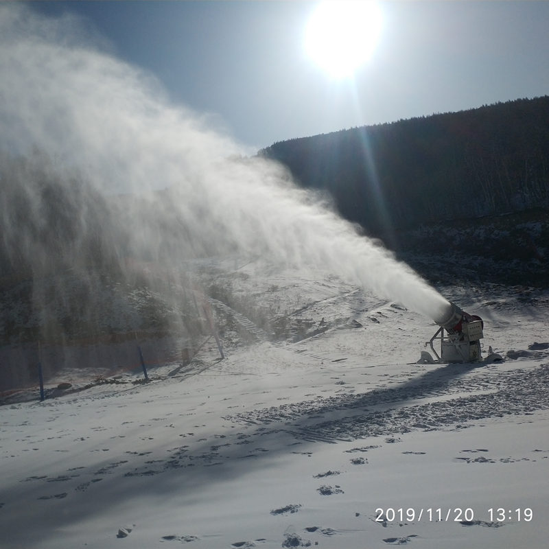 嘉兴滑雪场造雪机操作方便 诺泰克造雪机自动检测造雪工作