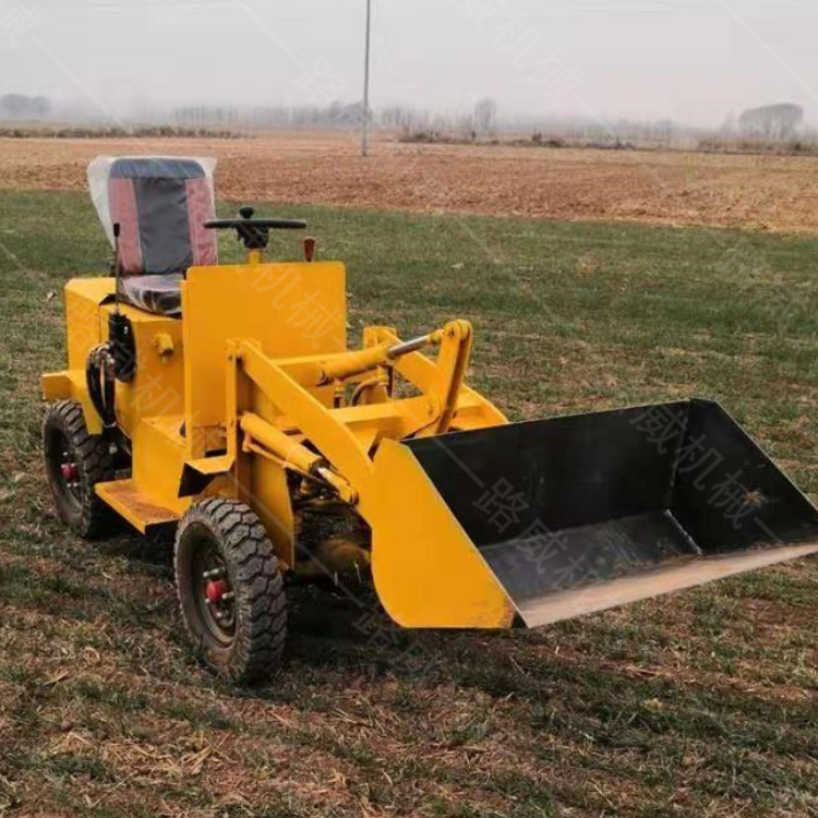 出售家用小型电动铲车 养殖农用电动铲车 工地环保电动推土机