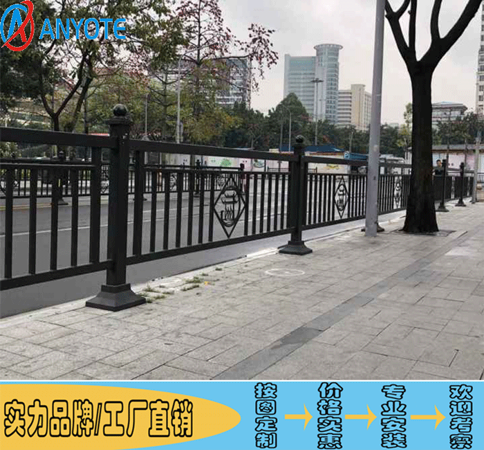 城市道路中间需要安装护栏吗 广州机非护栏款式