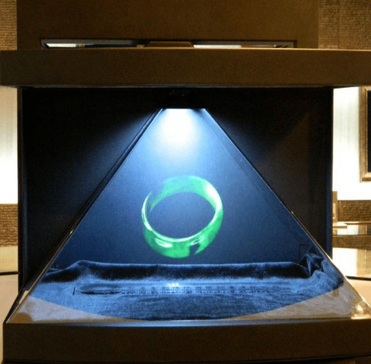 全息展示柜-全息投影柜-360幻影成像展示系统-全息舞台搭建
