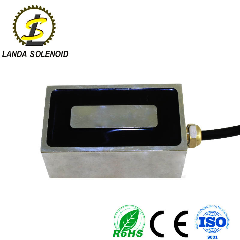 兰达厂家供应直流吸盘式电磁铁H1005040 机械手电磁铁