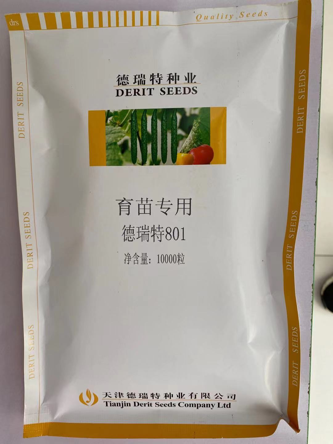 德瑞特801黄瓜种子苗子 结瓜能力强 产量高 天津德瑞特种业