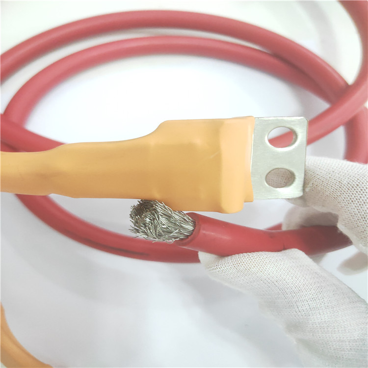 热熔压导电连接线 铜排搭接焊电池充电线缆