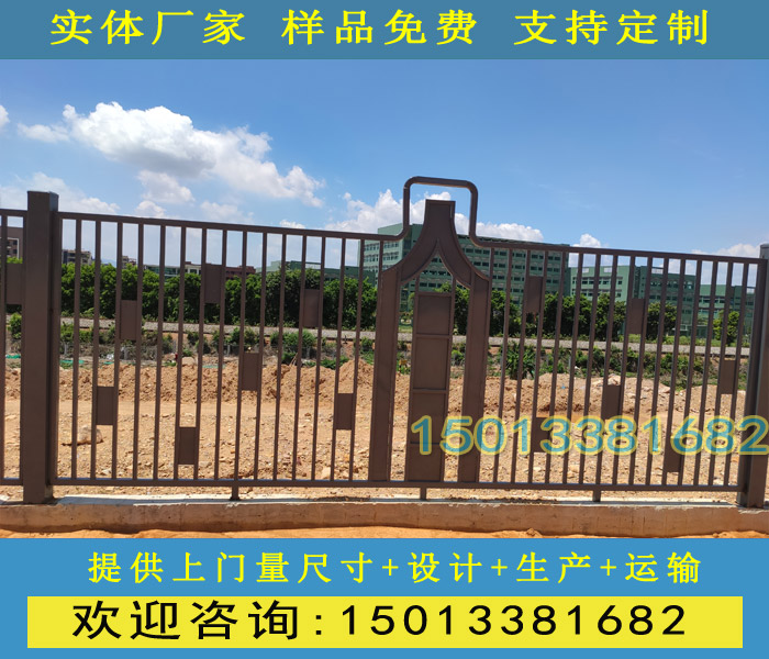 惠州围墙金属隔离栅加工定做东莞厂房通透性护栏
