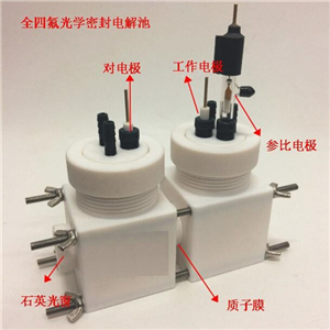 SF100H H型可换膜四氟电解池