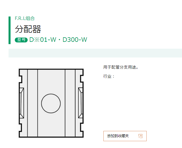 D401-00-8-W三联件分离器CKD