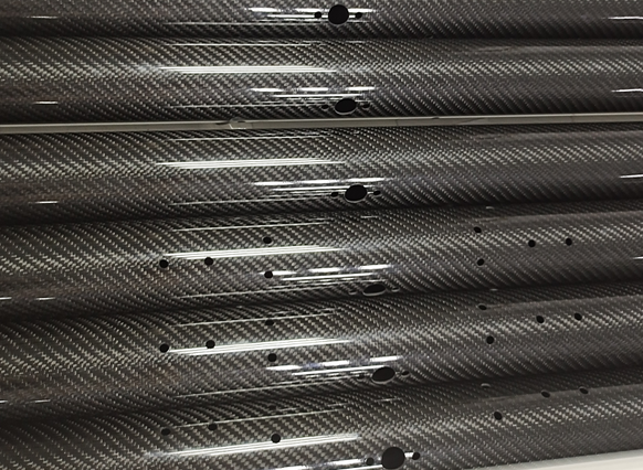 碳纤维管CNC加工 碳纤维管孔位高精度加工