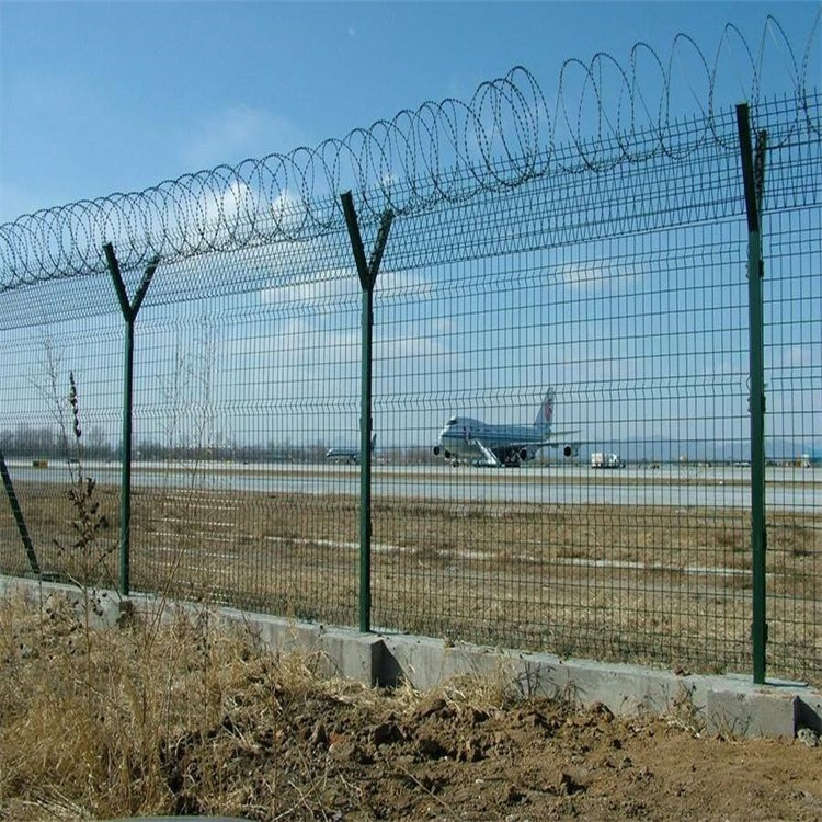 机场飞行区隔离网,钢丝网围界,钢筋网围界