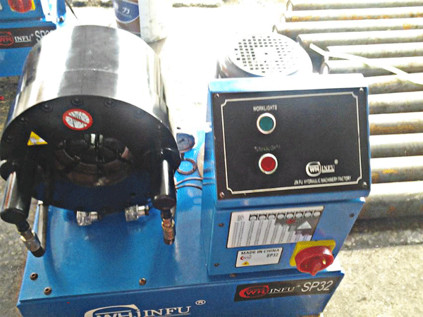 挖掘机油管压管机扣压机 2寸挖掘机压管机