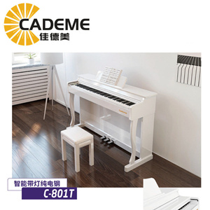 泉州佳德美88键重锤键盘电钢琴C-801T木纹款