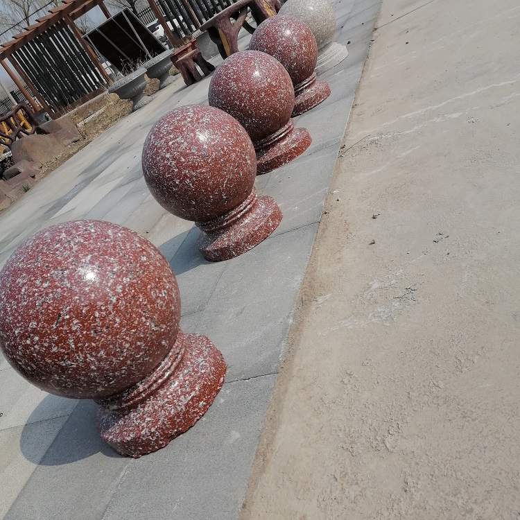山东济南源头厂家供应水泥仿大理石球规格 分割球生产 多种尺寸可选