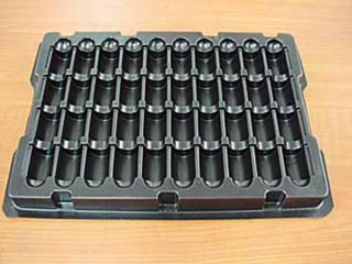 圆柱电池包吸塑盒 电池组吸塑包装生产商上海利久