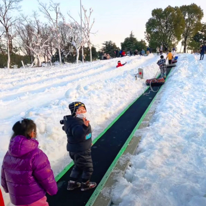 雪场新型魔毯运输工具 兰州雪场电梯记录乘客数